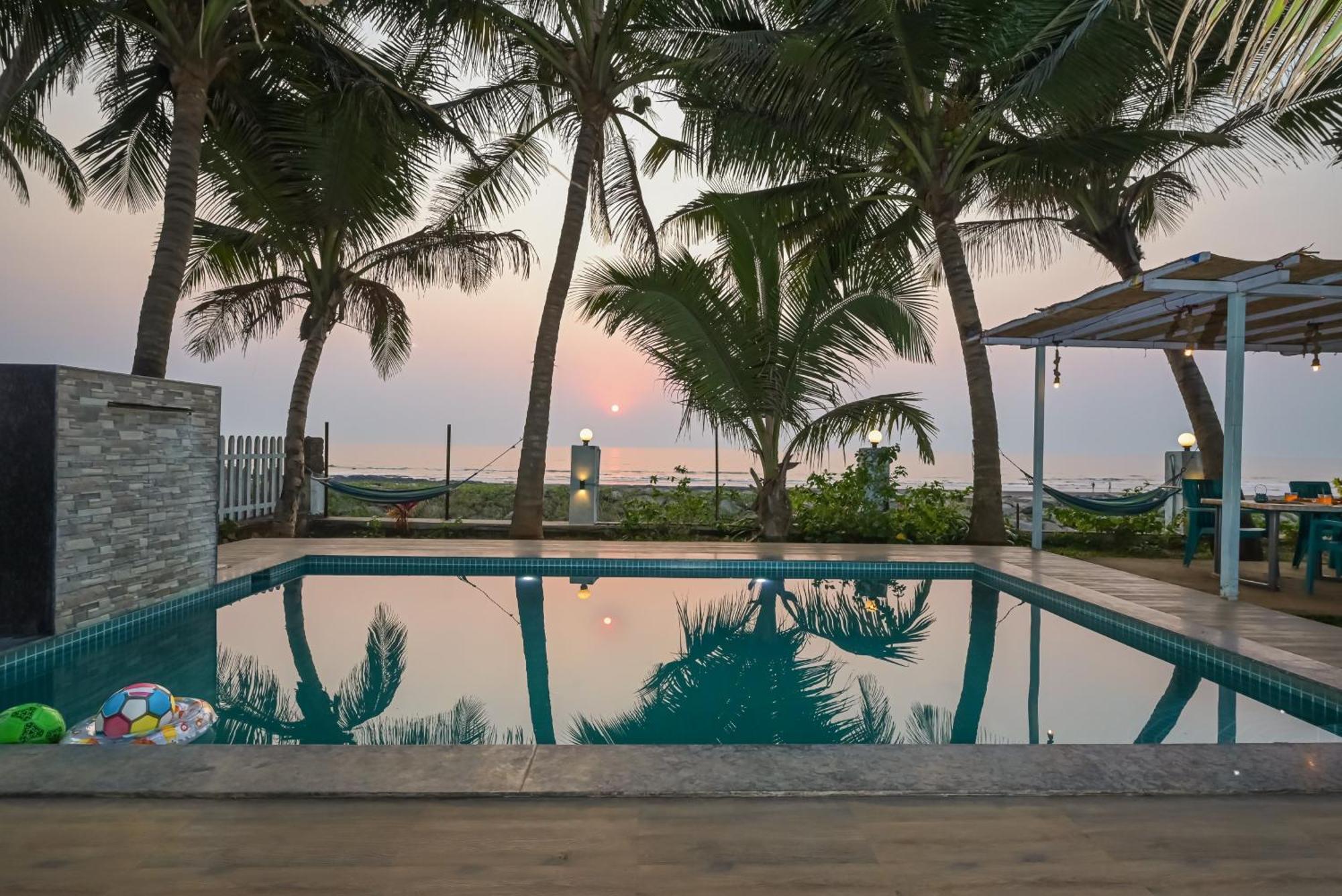 En Ocean Infinity Pool Villa Overlooking Sea ,Beach Touch Alībāg Exterior foto