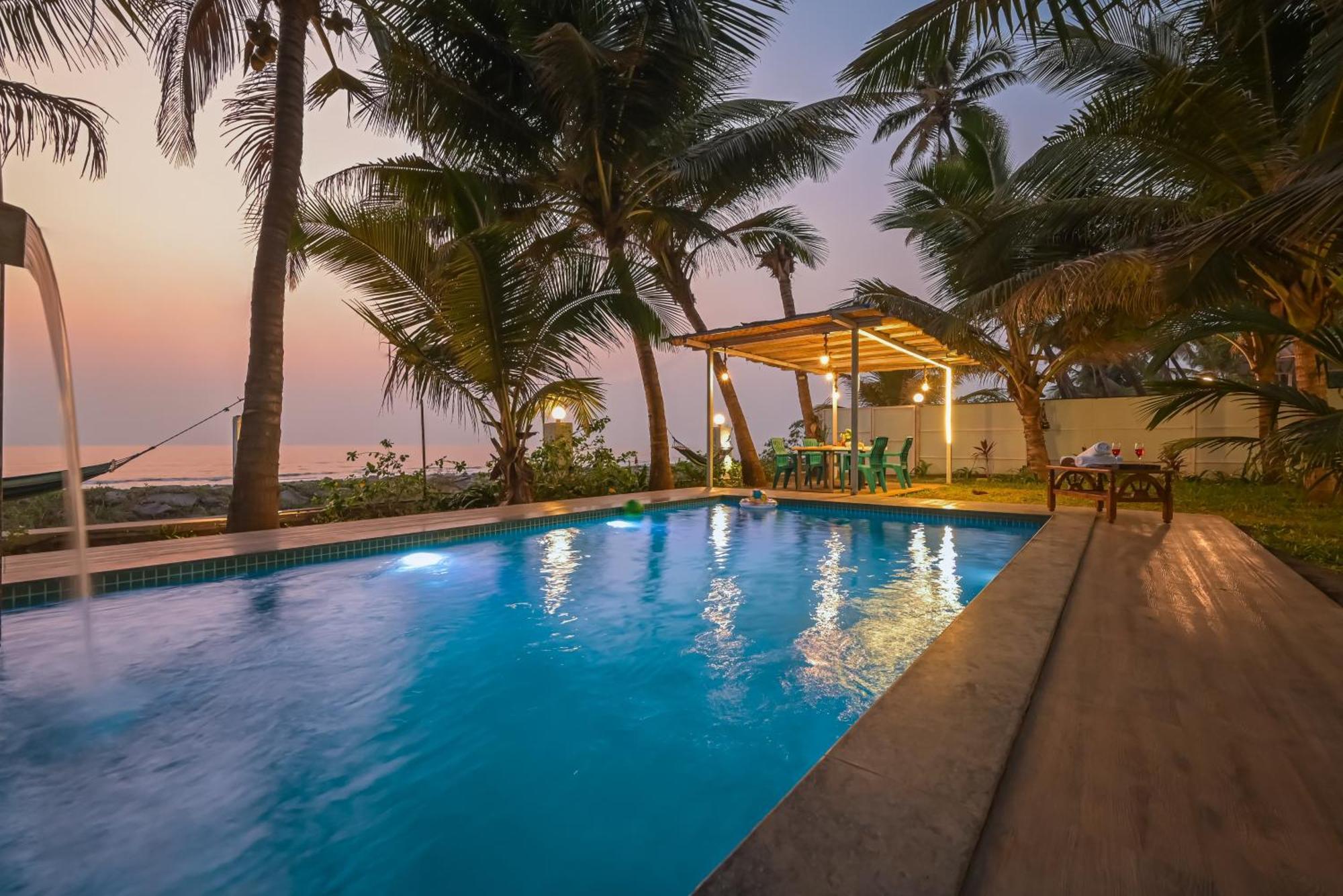 En Ocean Infinity Pool Villa Overlooking Sea ,Beach Touch Alībāg Exterior foto