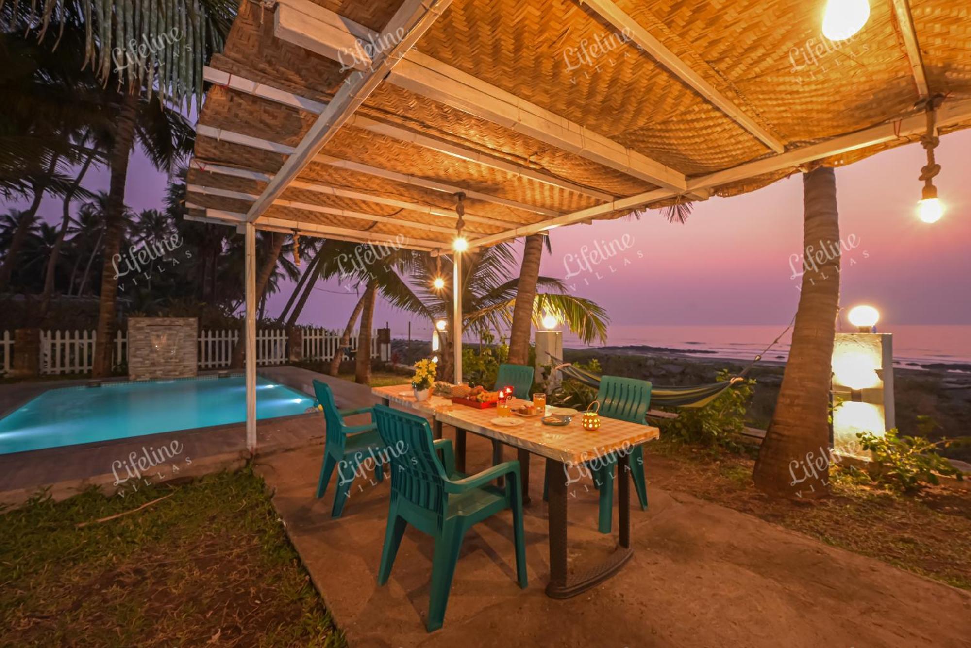 En Ocean Infinity Pool Villa Overlooking Sea ,Beach Touch Alībāg Exterior foto